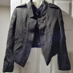 Theysken's Theory Wool Military Blazer (Size 4)
